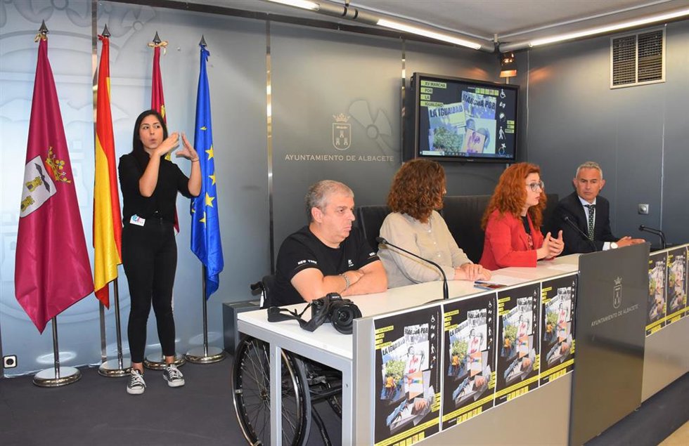 Presentación de la XV Marcha por la Igualdad de Albacete.