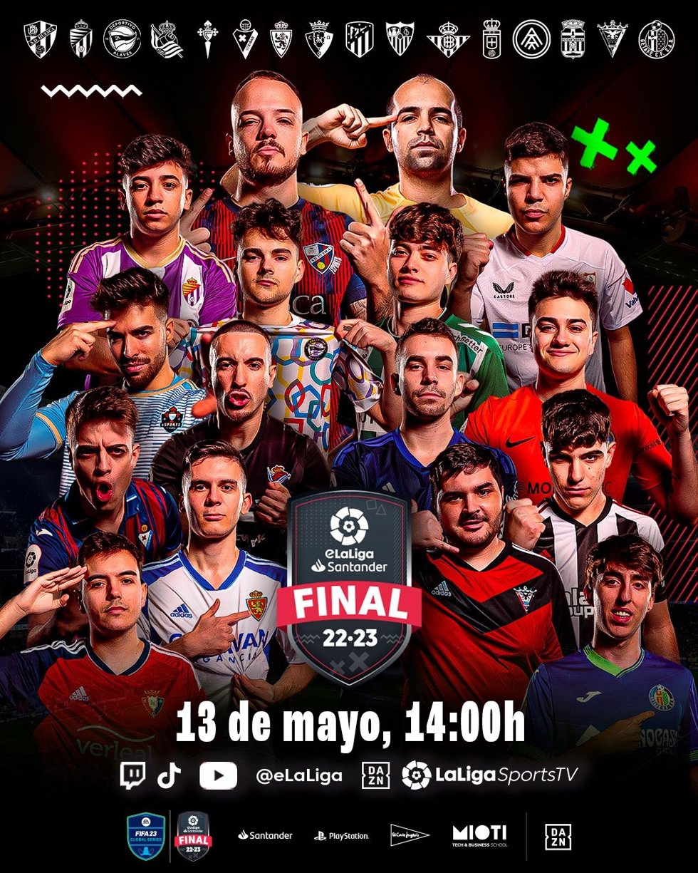Final eLaLiga Santander 2022-2023.