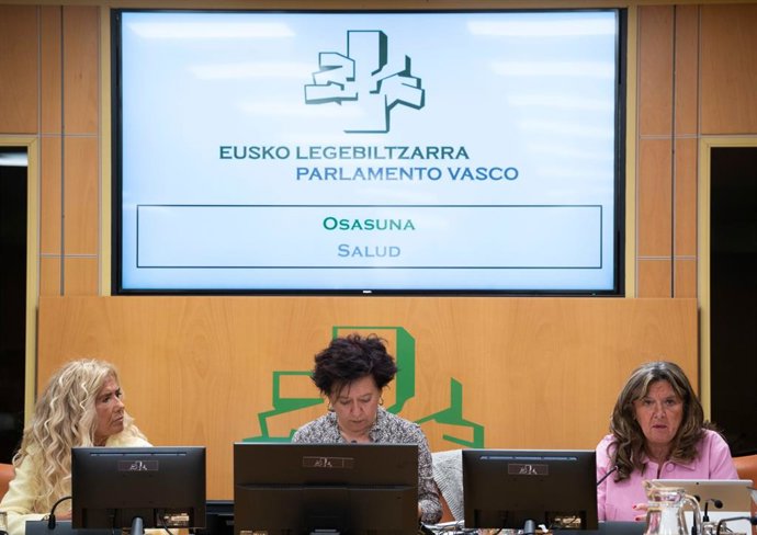 Sagardui (a la derecha), en la Comisión de Salud