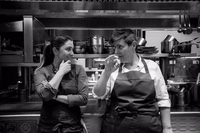 Las chefs Lucía Freitas y Viviana Varese.