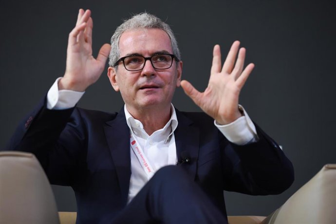 Archivo - Pablo Isla,  a 12 de noviembre de 2021, en Madrid, (España). 