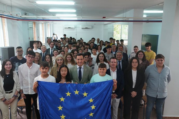 Nota De Prensa. Moreno Anima A Los Jóvenes A Valorar Las Libertades Que Tenemos Por Vivir En Un Espacio De Progreso Y Bienestar Como La Ue