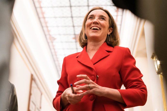 La portavoz del Partido Popular en el Congreso, Cuca Gamarra