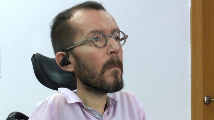 El portavoz de Unidas Podemos en el Congreso de los Diputados, Pablo Echenique