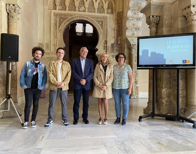 Presentación de la VII Edición de 'La Aljafería, un lugar de cine'.