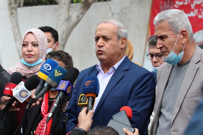 Archivo - Líderes del Frente Popular para la Liberación de Palestina (FPLP)