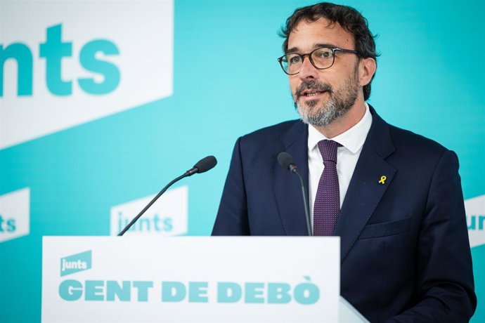 El portaveu de Junts, Josep Rius