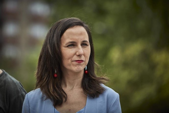 La ministra de Derechos Sociales y Agenda 2030 y secretaria general de Podemos, Ione Belarra.