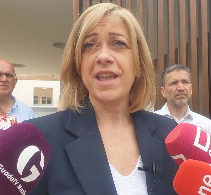 La presidenta regional de CS y candidata a las Cortes regionales por Albacete, Carmen Picazo.