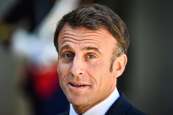 El presidente francés, Emmanuel Macron