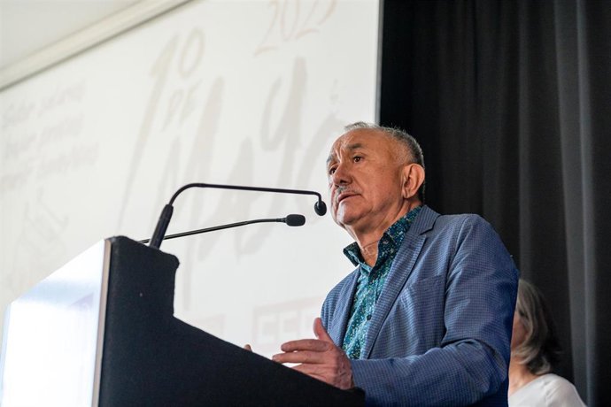 El secretario general de UGT, Pepe Álvarez, en una imagen de archivo.