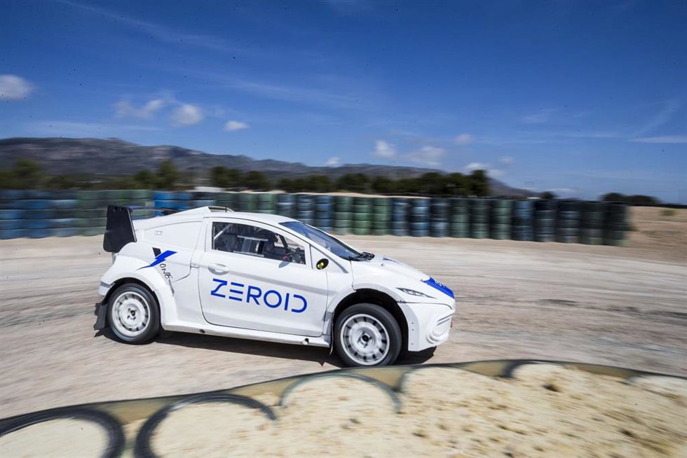 Vehículo eléctrico de Zeroid.