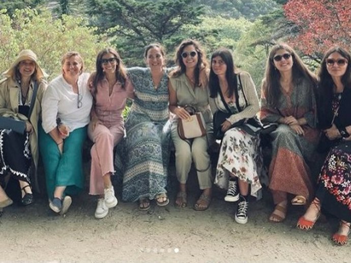 Tamara Falcó disfruta de una escapada de amigas a modo de despedida de soltera