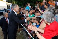 El Rey ofrece una cena de honor a António Guterres en el Monasterio de Yuste (Cáceres)