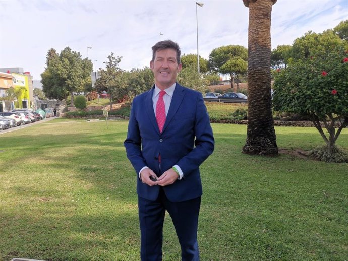 Archivo - Antonio Alcázar, candidato de Vox a la Alcaldía de Málaga