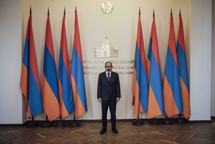 Archivo - El primer ministro armenio, Nikol Pashinian