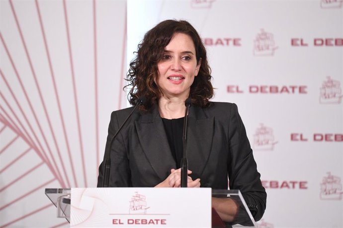 Archivo - La presidenta de la Comunidad de Madrid, Isabel Díaz Ayuso. Archivo.