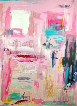 2023.Técnica de acrílicos en lienzo sobre bastidor.(100x73cm).