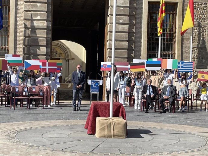 El evento ha tenido lugar en los jardines del Edificio Pignatelli.