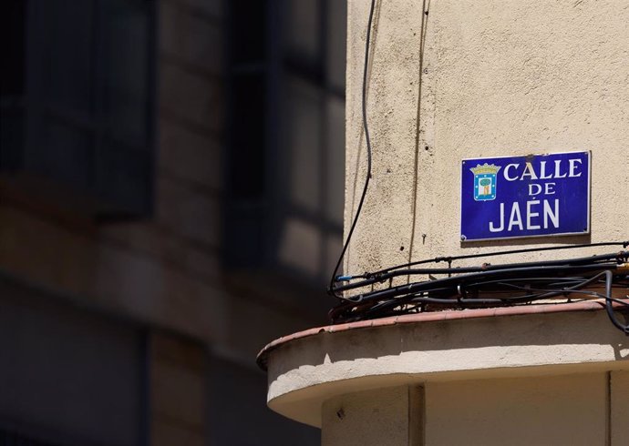 Edificio donde ocurrió una presunta violación a una joven de 21 años el pasado sábado 6 de mayo, en la calle Jaén 29, a 8 de mayo de 2023, en Madrid (España). 