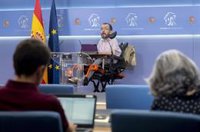 UP recrimina a PSOE electoralismo y falta de diálogo y pide revertir el plan de avales, pero asume que está en minoría