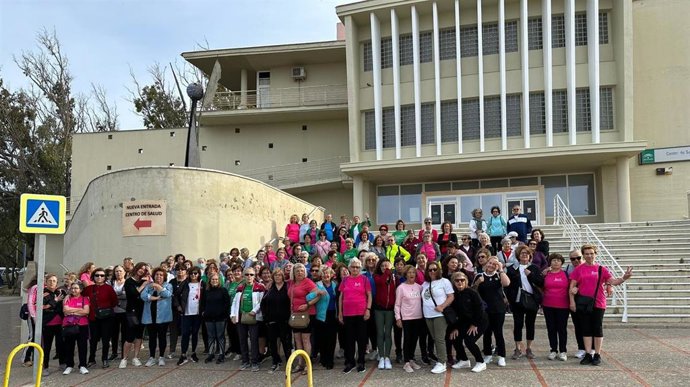 Ciudadanos de Medina en el programa Por un millón de pasos.