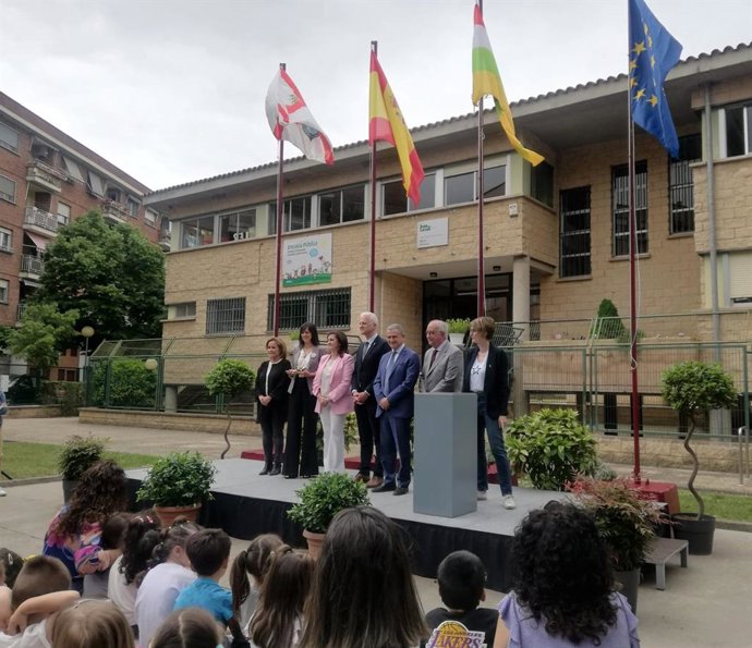 El CEIP Varia de Logroño recibe la 'Estrella de Europa 2023'