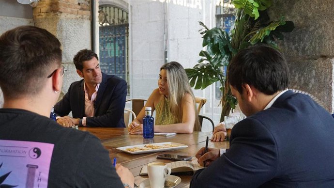 El candidato de Primero Toledo, Julio Comendador.