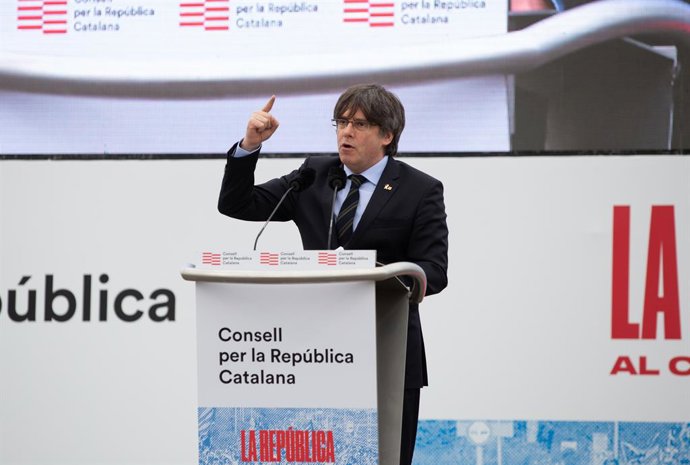 Archivo - L'expresident de la Generalitat de Catalunya Carles Puigdemont