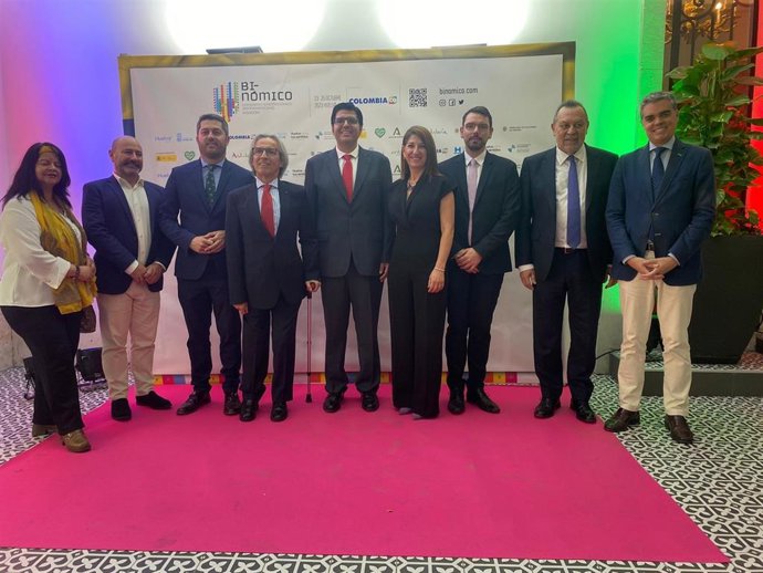 Presentación de la III edición de Binómico en la Embajada de Colombia.