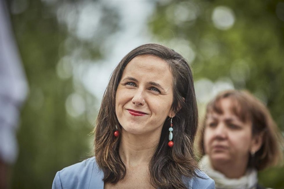 La ministra de Derechos Sociales y Agenda 2030 y secretaria general de Podemos, Ione Belarra.