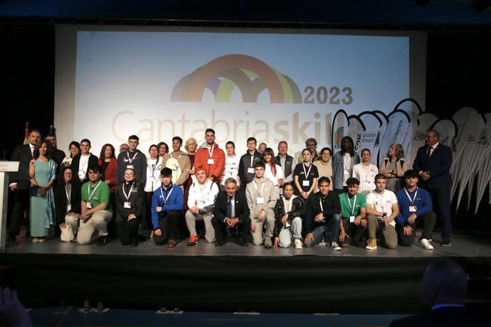 Inauguración de las olimpiadas de FP 'CantabriaSkills 2023'