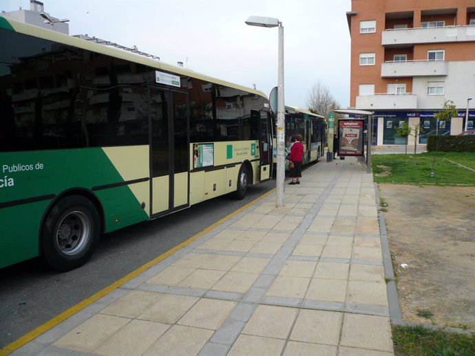 Autobús del Consorcio de Transportes de Sevilla.