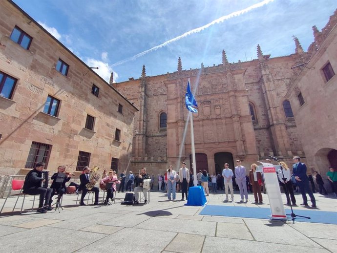 Celebración del Dia de Europa en Salamanca.