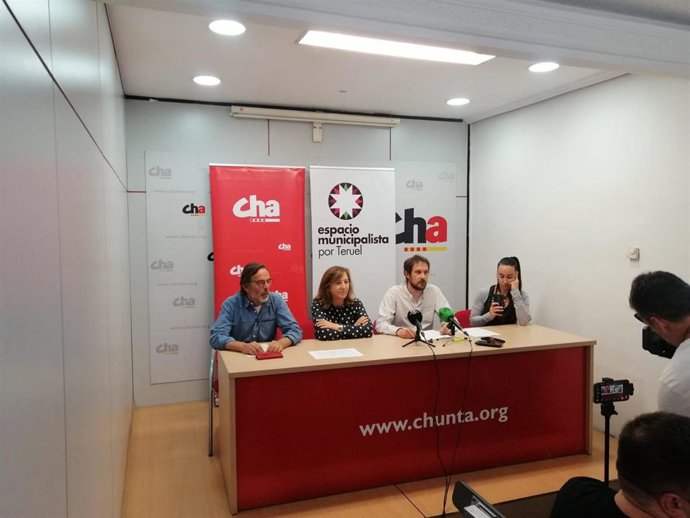 CHA-EMT ha presentado su candidatura al Consistorio turolense