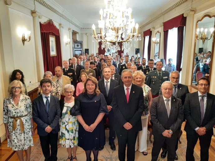Toma de posesión de Carlos Campo como subdelegado de Gobierno en Huesca.