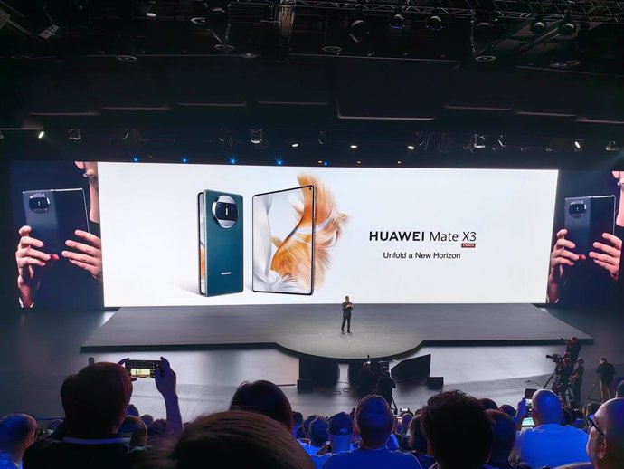 Presentación de Huawei Mate x3 en Múnich (Alemania)