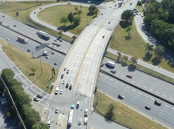 Autopista I-85 en Atlanta