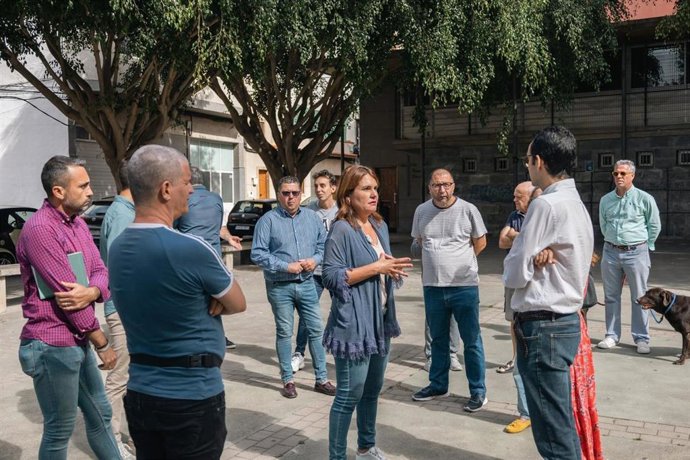 La candidata del Partido Popular (PP) al Ayuntamiento de Las Palmas de Gran Canaria, Jimena Delgado