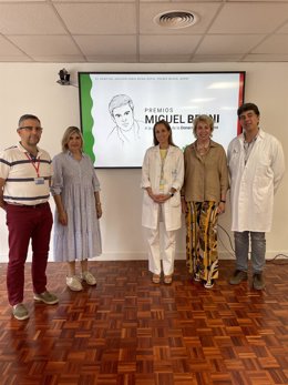 Jurado de los premios Miguel Berni a la donación de órganos.