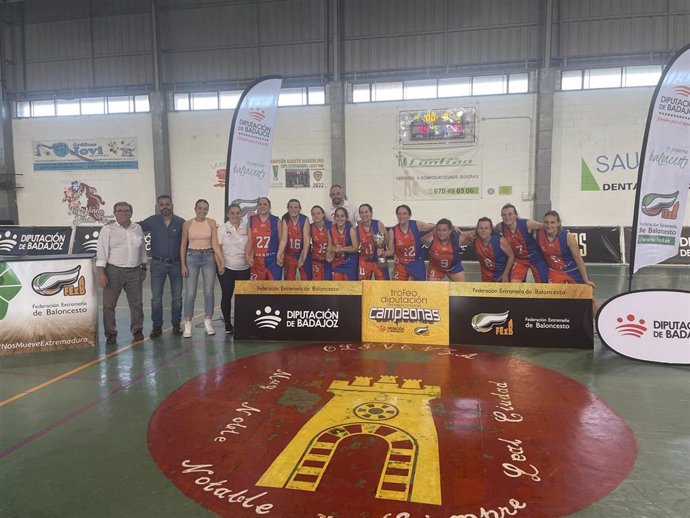 Oliva de la Frontera en femenino y Almendralejo en masculino, campeones del Trofeo Diputación de Badajoz de Baloncesto.