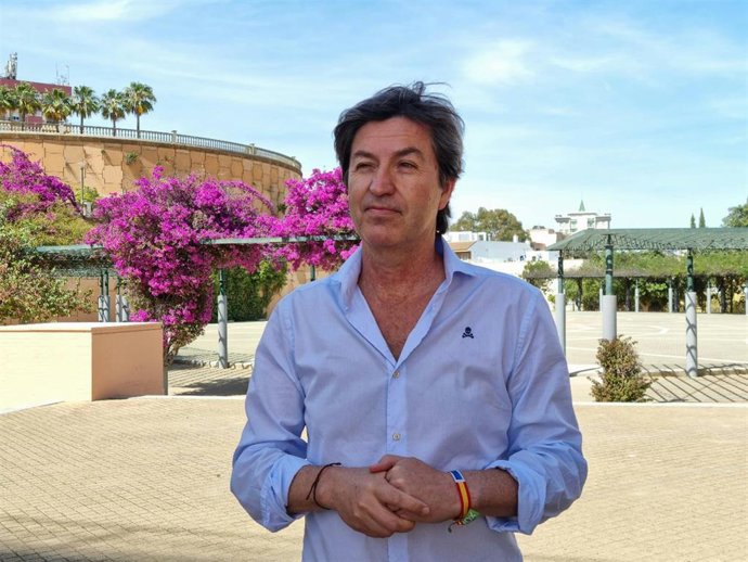 El candidato de Vox a la Alcaldía de Huelva, Wenceslao Font.