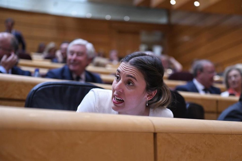 La ministra de Igualdad, Irene Montero