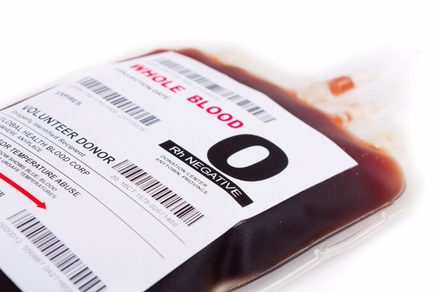 Archivo - Blood donor