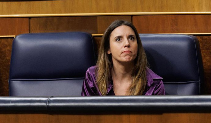 Archivo - La ministra de Igualdad, Irene Montero.