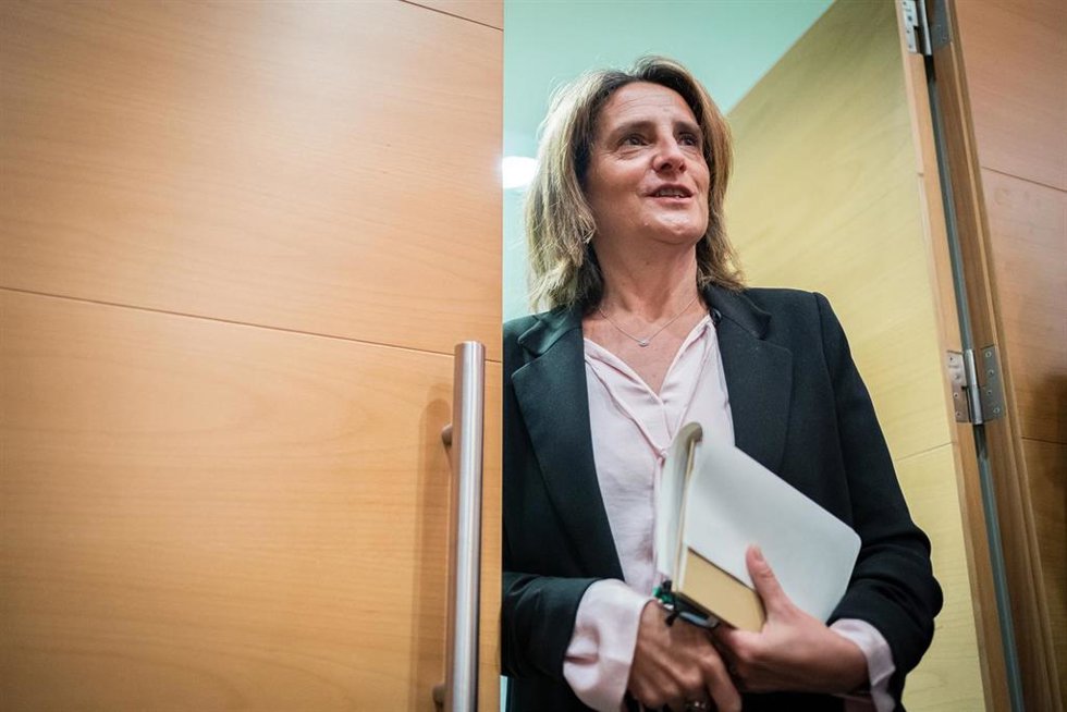 La vicepresidenta tercera y ministra para la Transición Ecológica y Reto Demográfico, Teresa Ribera.