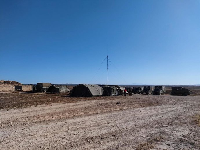 Ejercicio 'Swift Response' en San Gregorio (Zaragoza)