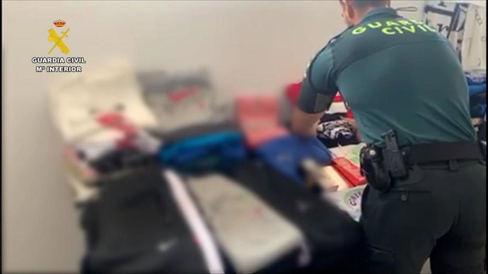 Imagen de material intervenido.