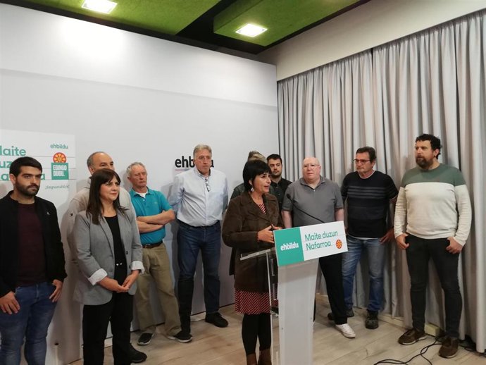 Laura Aznañ, candidata de EH Bildu a la Presidencia del Gobierno de Navarra.