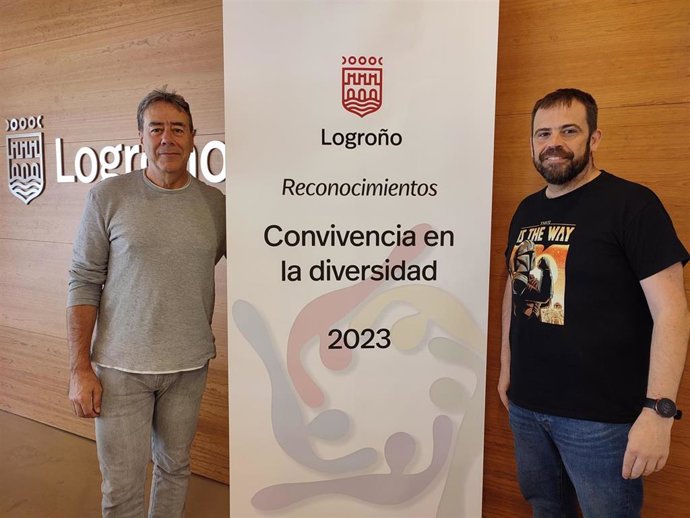 Iván Reinares y Manel Rami, en la presentación de los premios